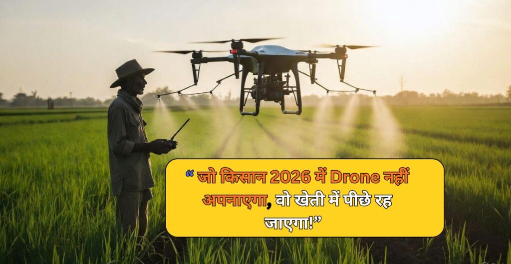 Drone Subsidy for Agriculture 2026 India: किसानों के लिए सुनहरा मौका
